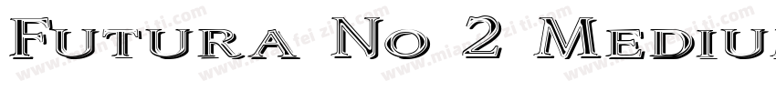 Futura No 2 Medium字体转换